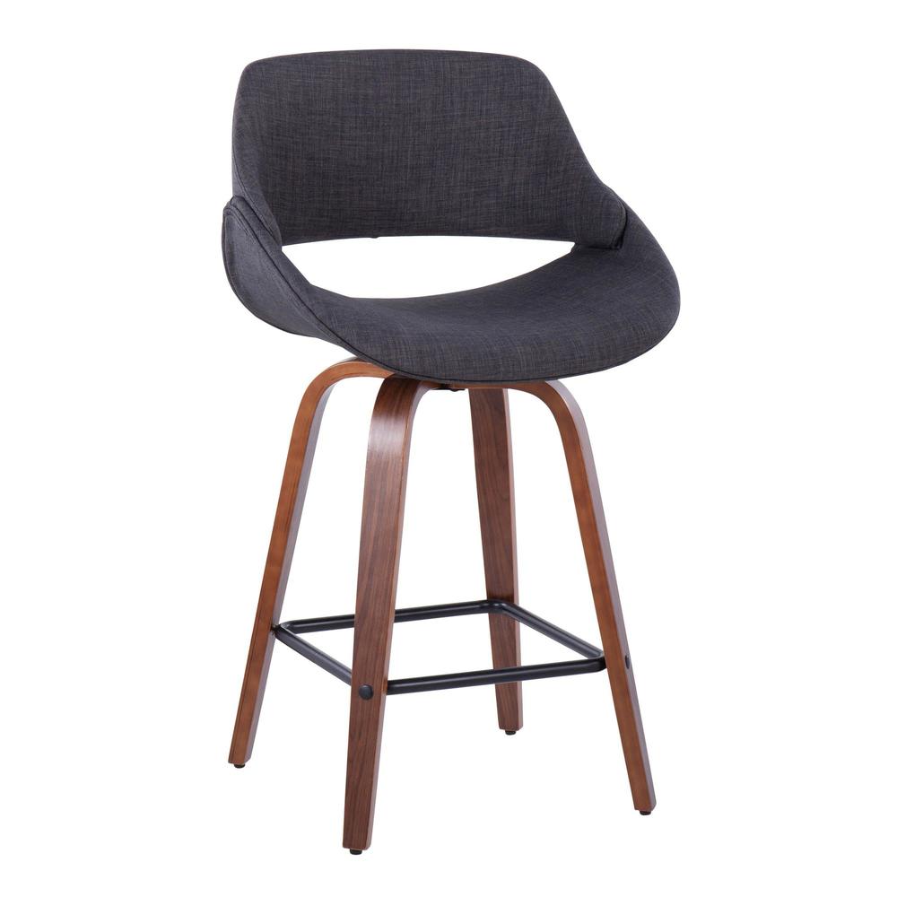 Multi Fabrico 26" Fixed-Height Counter Stool - Set of 2. Picture 2