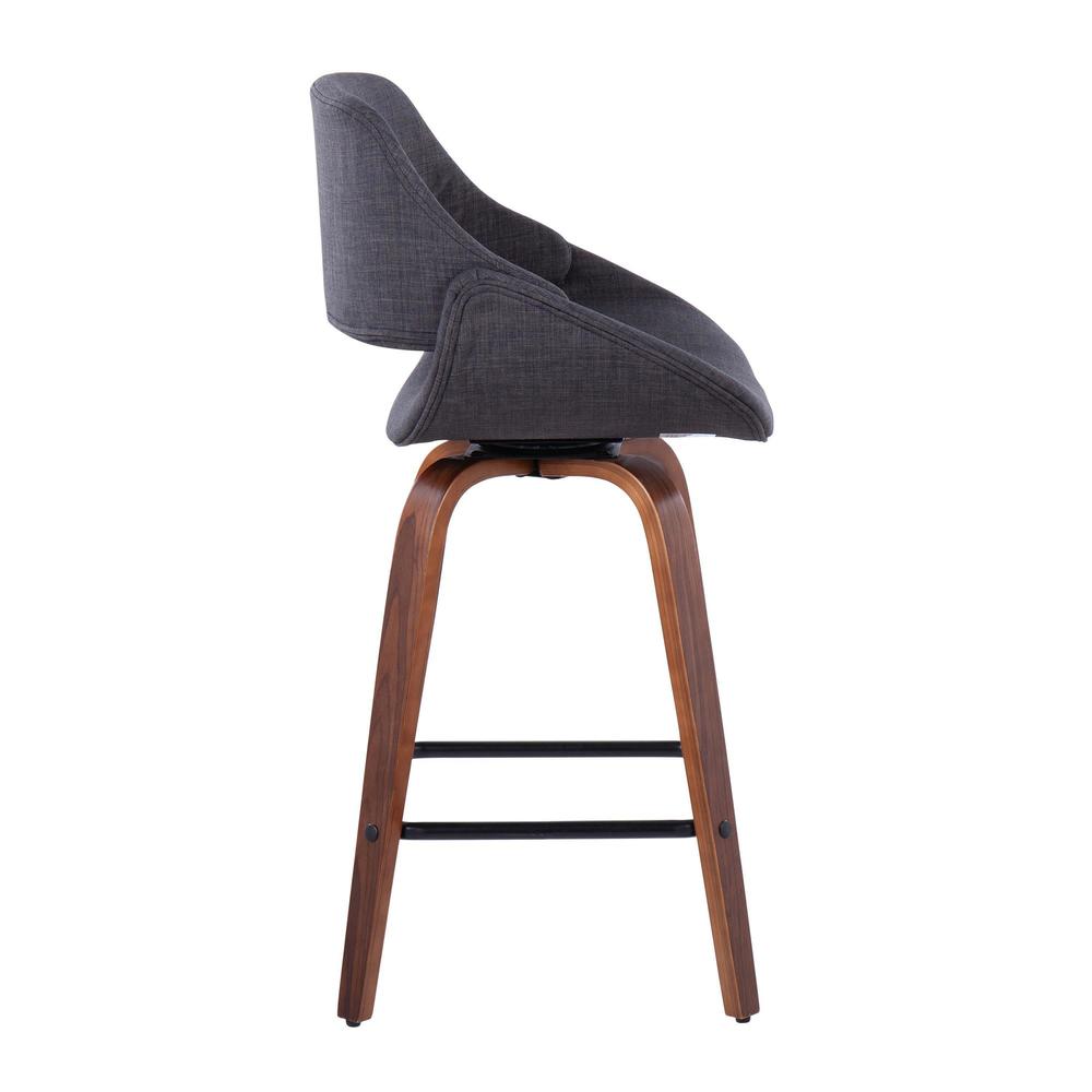 Multi Fabrico 26" Fixed-Height Counter Stool - Set of 2. Picture 3