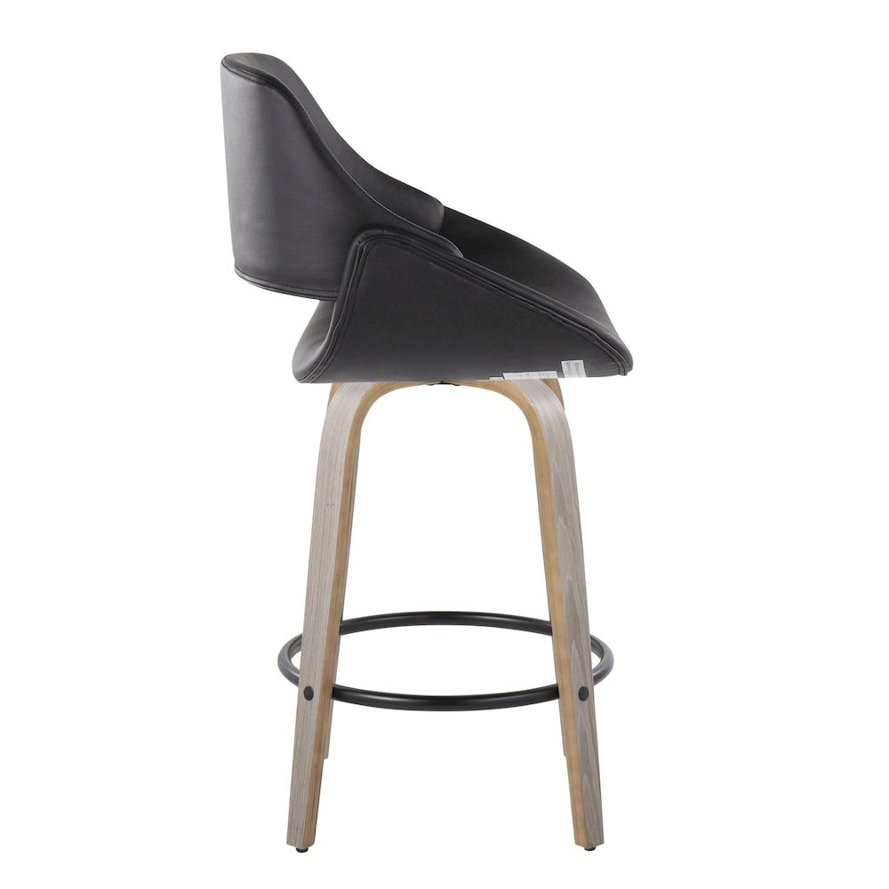 Fabrico 26" Fixed-Height Counter Stool - Set of 2. Picture 3