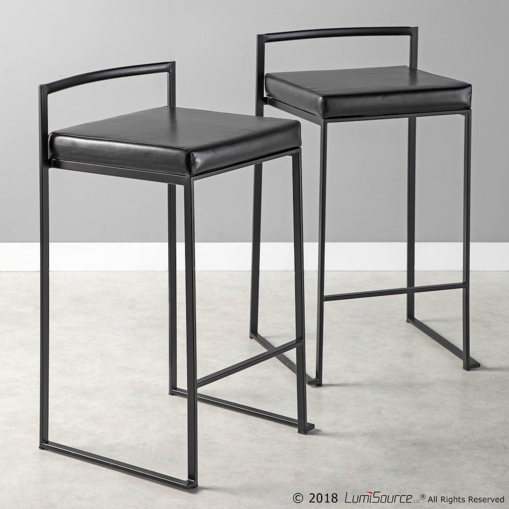 Fuji Stacker Counter Stool - Set of 2. Picture 10