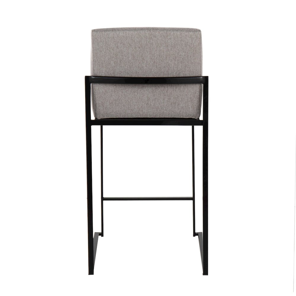 Fuji High Back 26" Fixed-Height Counter Stool - Set of 3. Picture 5