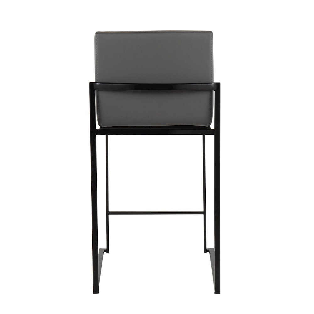 Fuji High Back 26" Fixed-Height Counter Stool - Set of 3. Picture 5