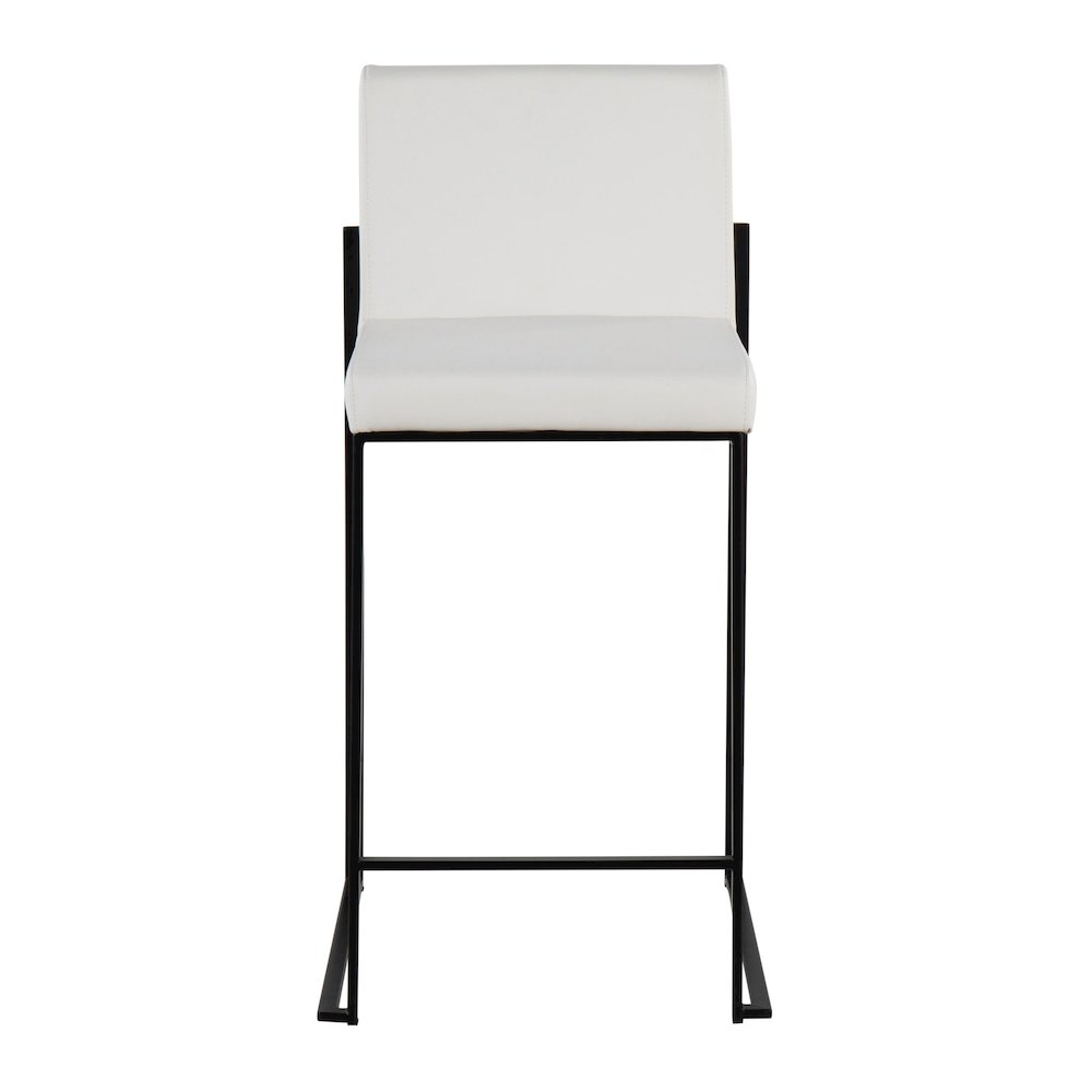 Fuji High Back 26" Fixed-Height Counter Stool - Set of 3. Picture 6