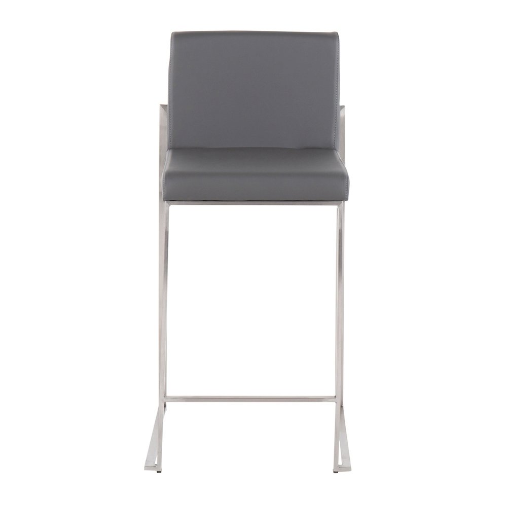 Fuji High Back 26" Fixed-Height Counter Stool - Set Of3. Picture 6