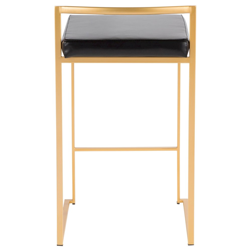 Fuji Stacker 26" Fixed-Height Counter Stool - Set of 3. Picture 5