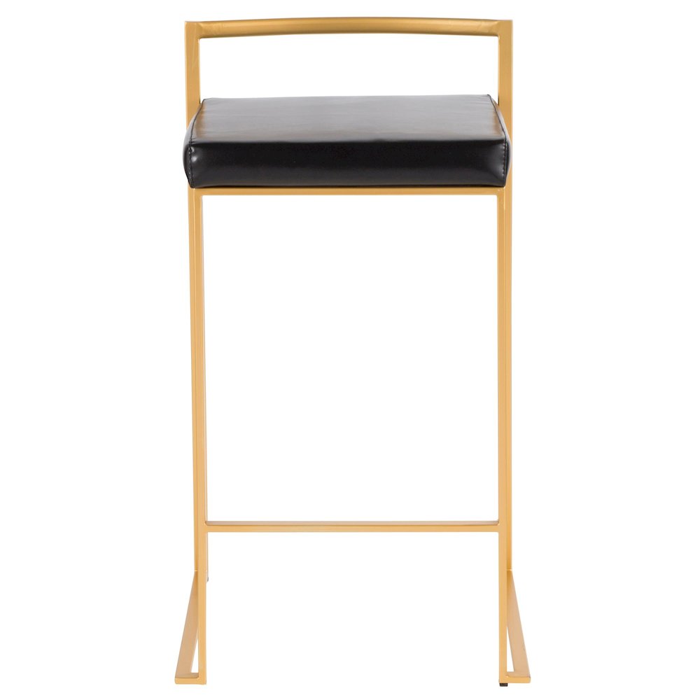 Fuji Stacker 26" Fixed-Height Counter Stool - Set of 3. Picture 6
