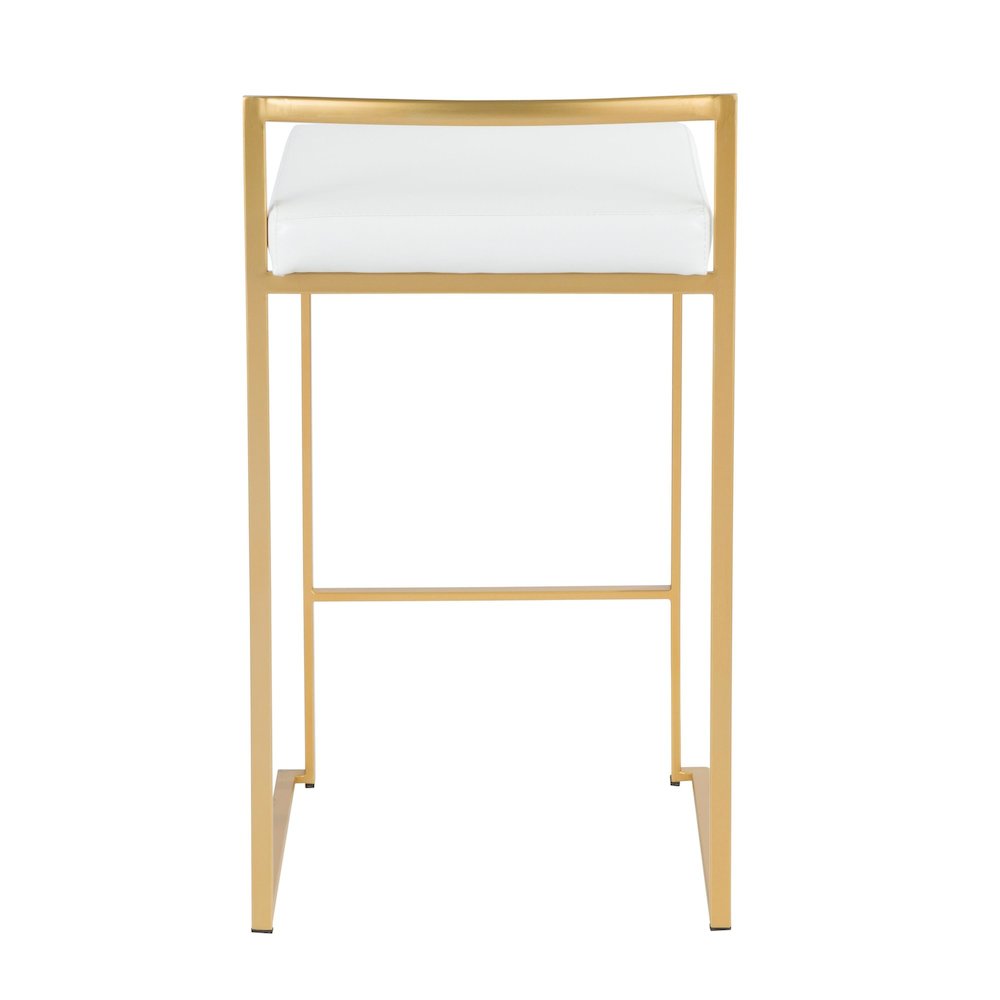Fuji Stacker 26" Fixed-Height Counter Stool - Set of 3. Picture 5