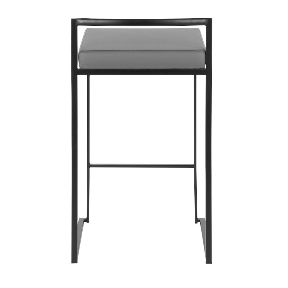 Fuji Stacker 26" Fixed-Height Counter Stool - Set of 3. Picture 5