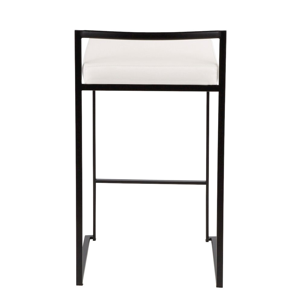 Fuji Stacker 26" Fixed-Height Counter Stool - Set of 3. Picture 5