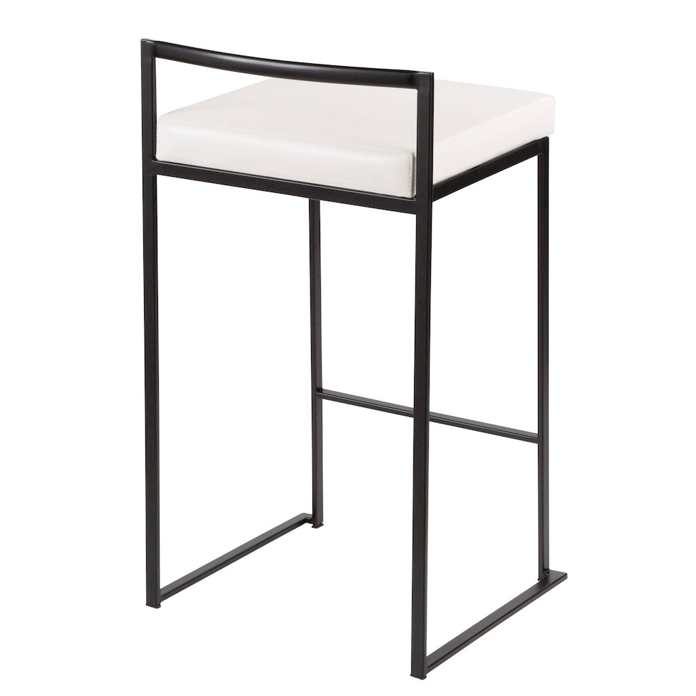 Fuji Stacker 26" Fixed-Height Counter Stool - Set of 3. Picture 4