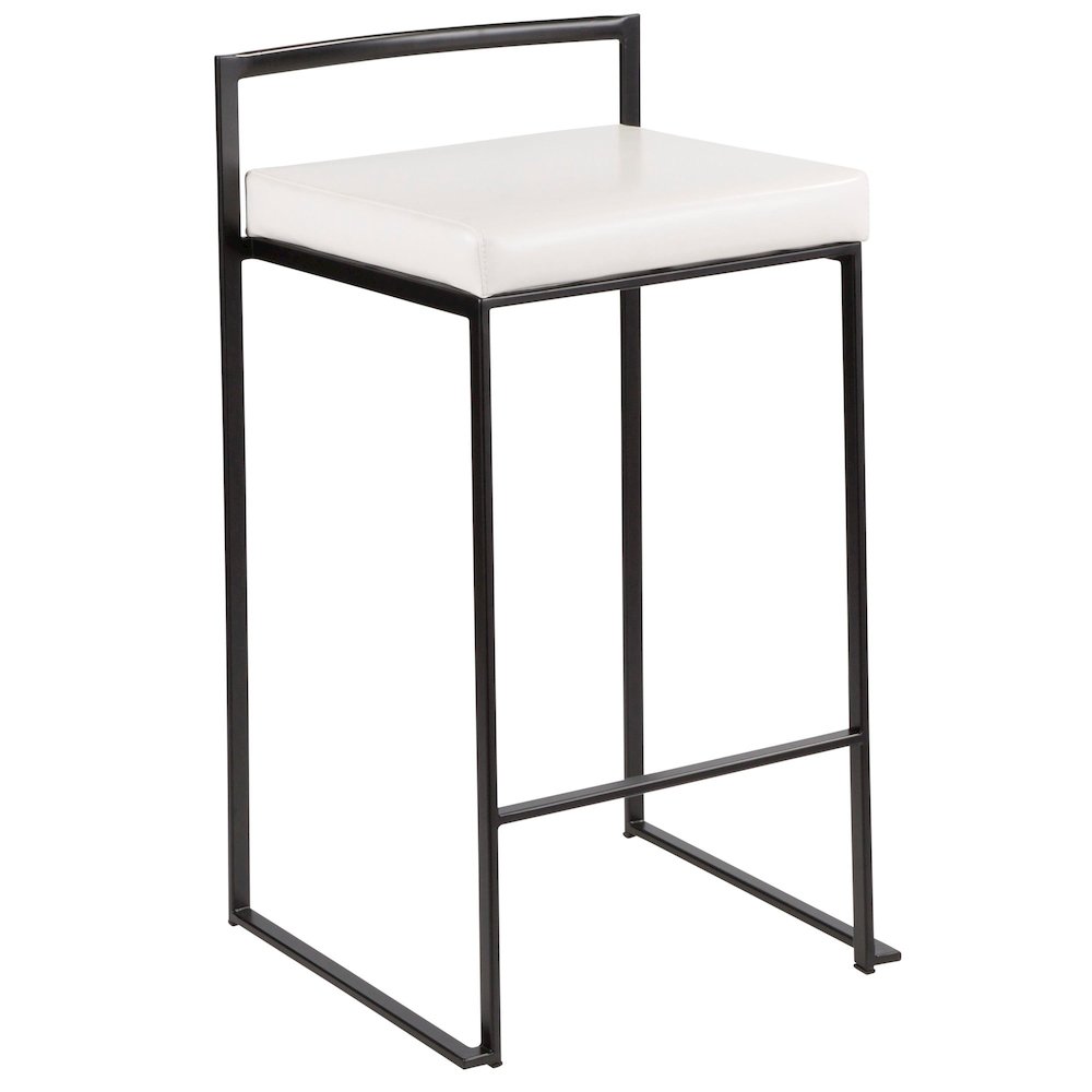 Fuji Stacker 26" Fixed-Height Counter Stool - Set of 3. Picture 2