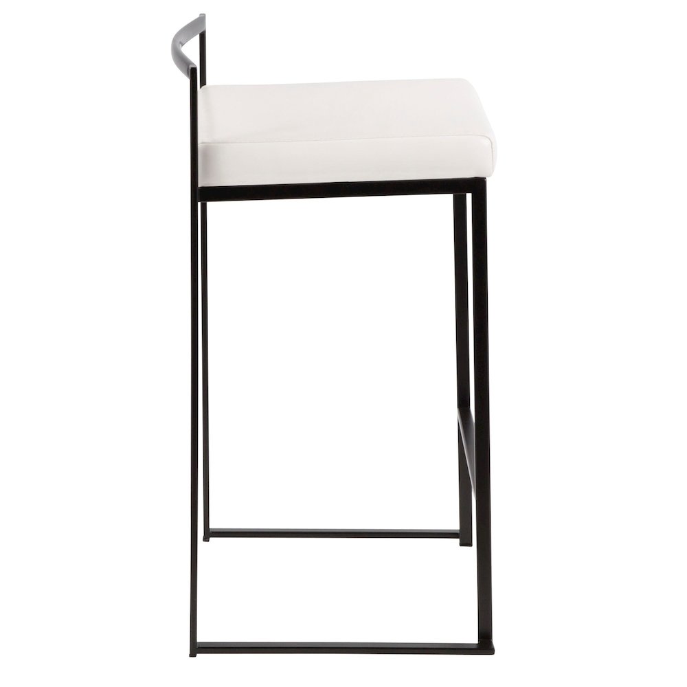 Fuji Stacker 26" Fixed-Height Counter Stool - Set of 3. Picture 3