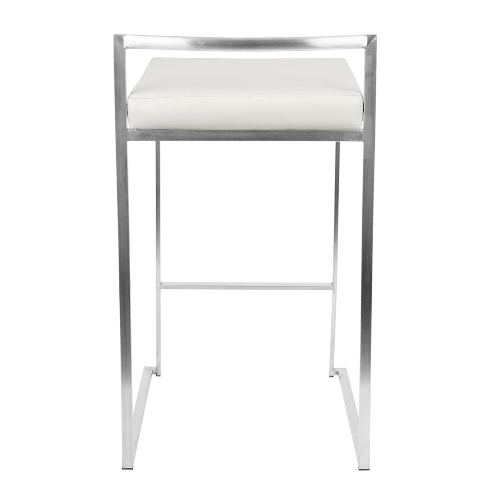 Fuji Stacker 26" Fixed-Height Counter Stool - Set of 3. Picture 5