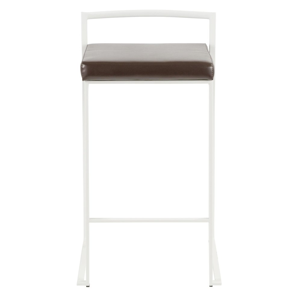 Fuji Stacker 26" Fixed-Height Counter Stool - Set of 3. Picture 6