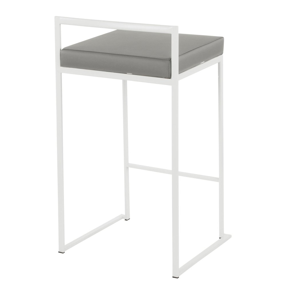 Fuji Stacker 26" Fixed-Height Counter Stool - Set of 3. Picture 4