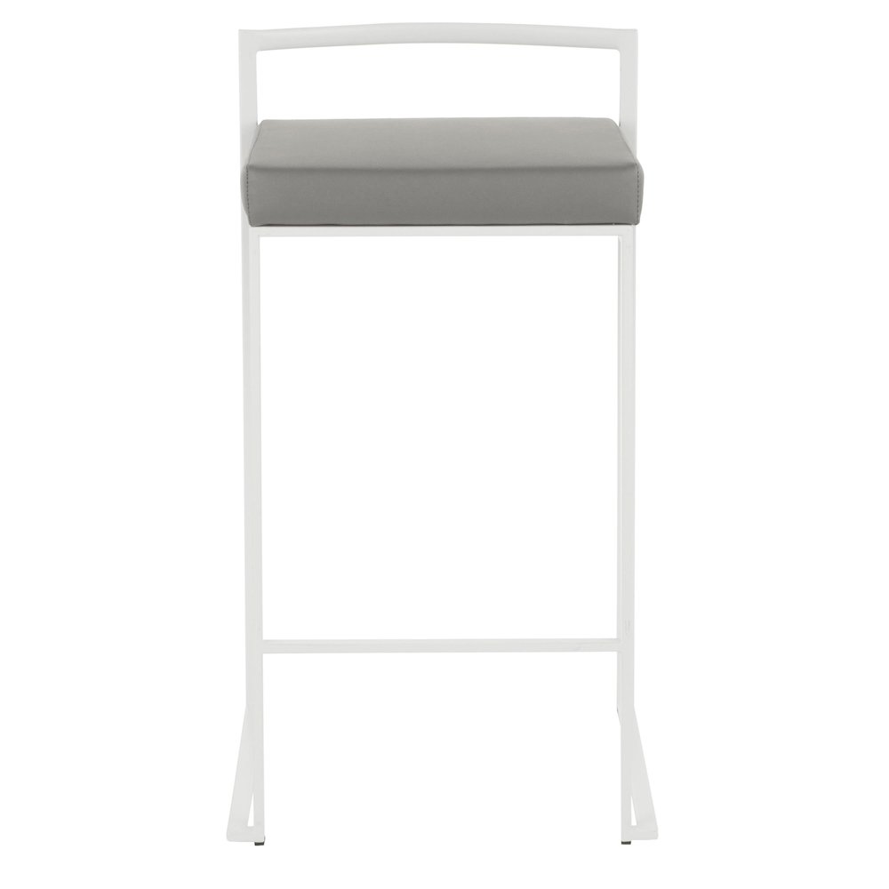 Fuji Stacker 26" Fixed-Height Counter Stool - Set of 3. Picture 6