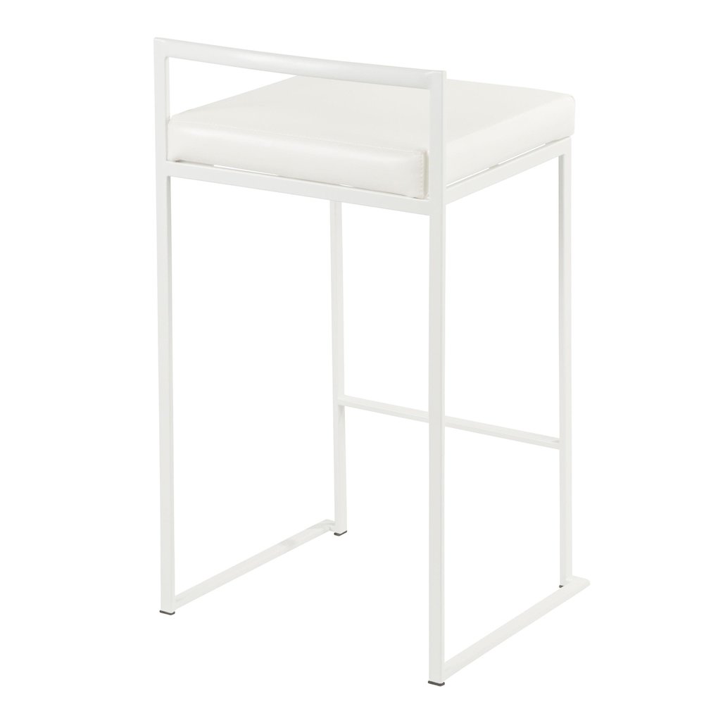 Fuji Stacker 26" Fixed-Height Counter Stool - Set of 3. Picture 4