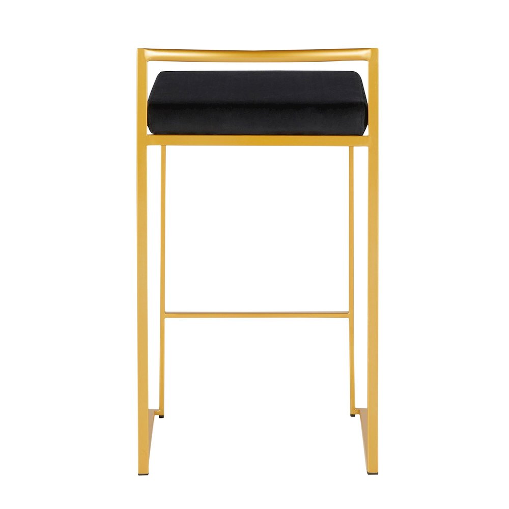 Fuji Stacker 26" Fixed-Height Counter Stool - Set of 3. Picture 5