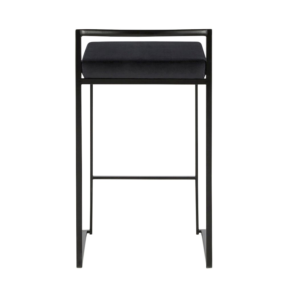 Fuji Stacker 26" Fixed-Height Counter Stool - Set of 3. Picture 5