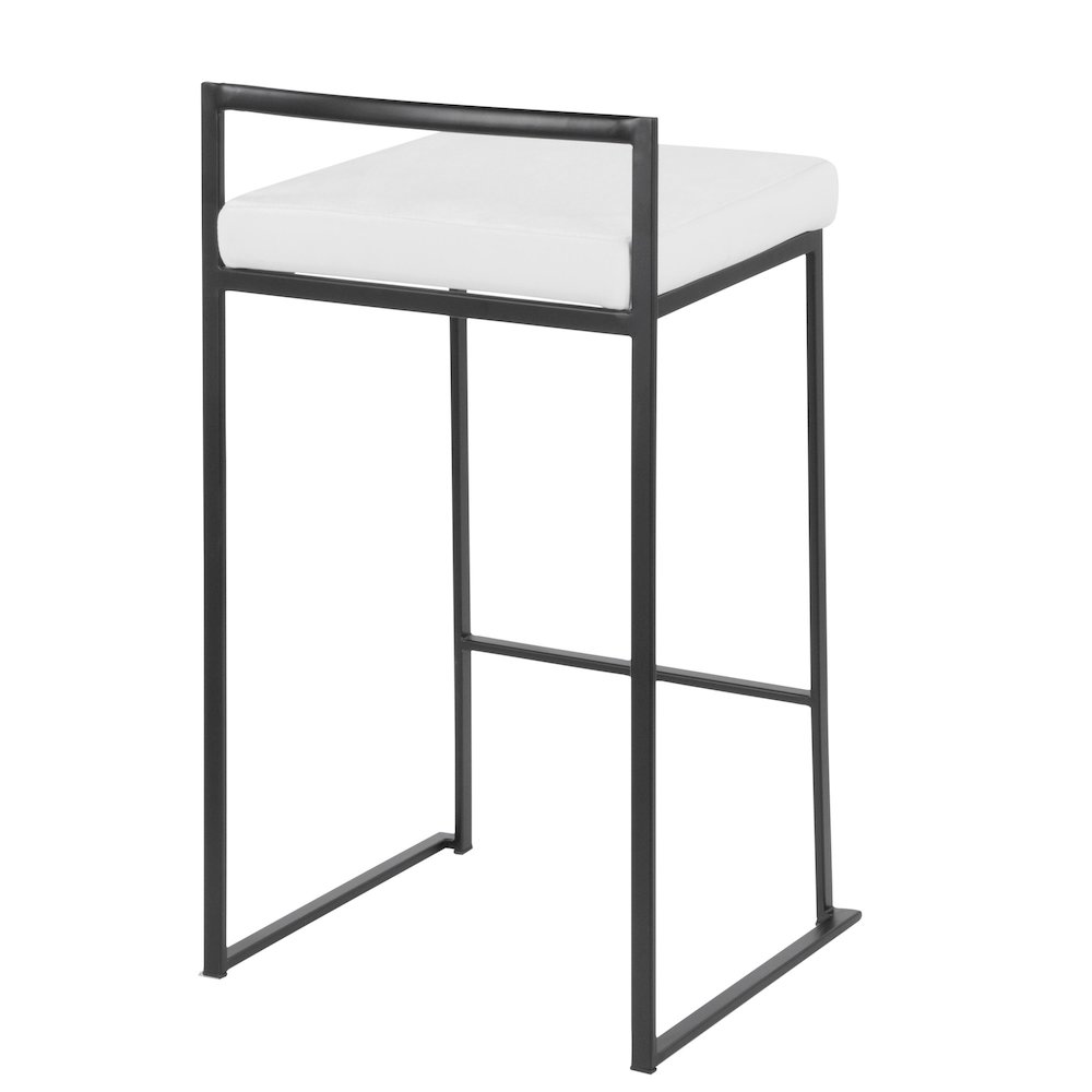 Fuji Stacker 26" Fixed-Height Counter Stool - Set of 3. Picture 4