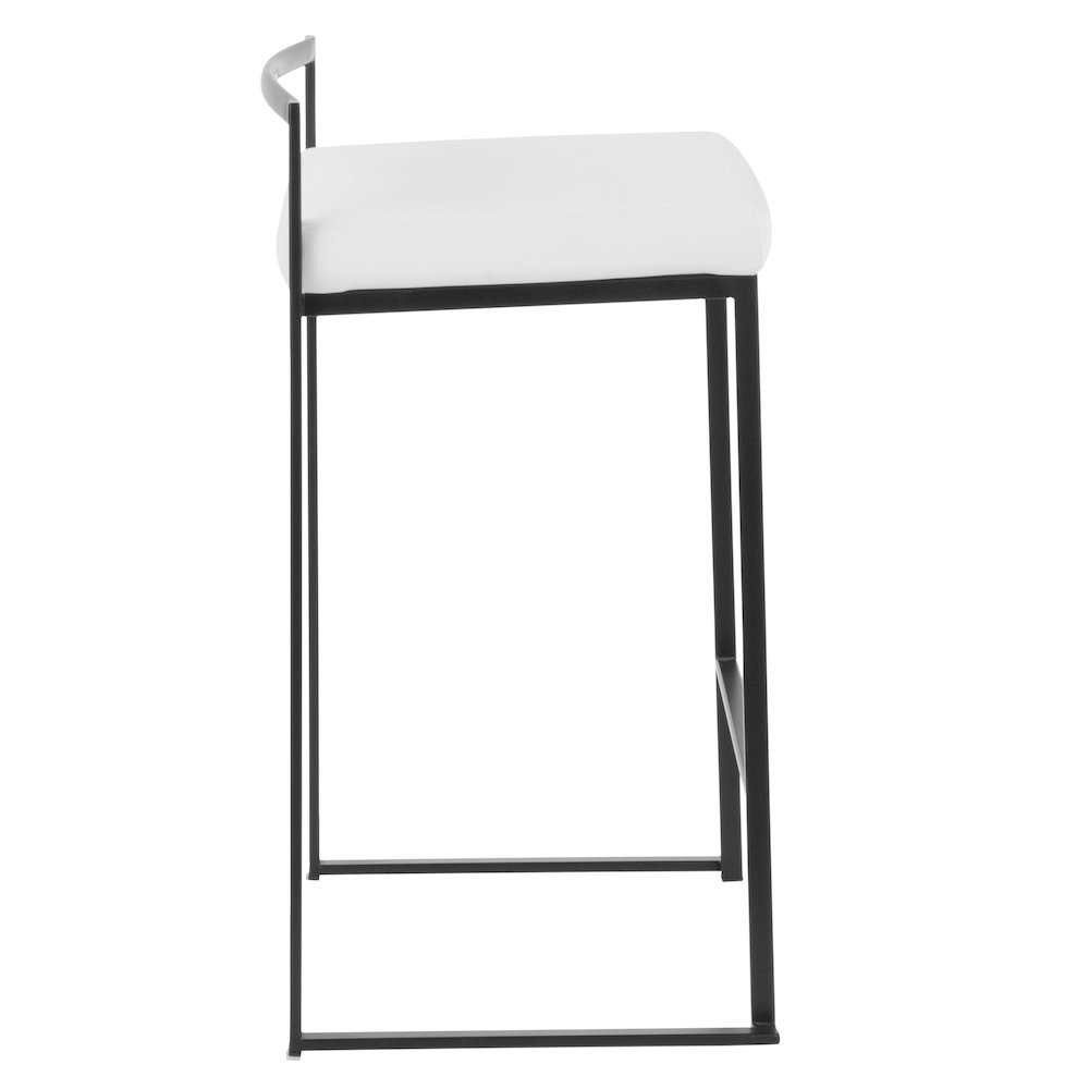 Fuji Stacker 26" Fixed-Height Counter Stool - Set of 3. Picture 3