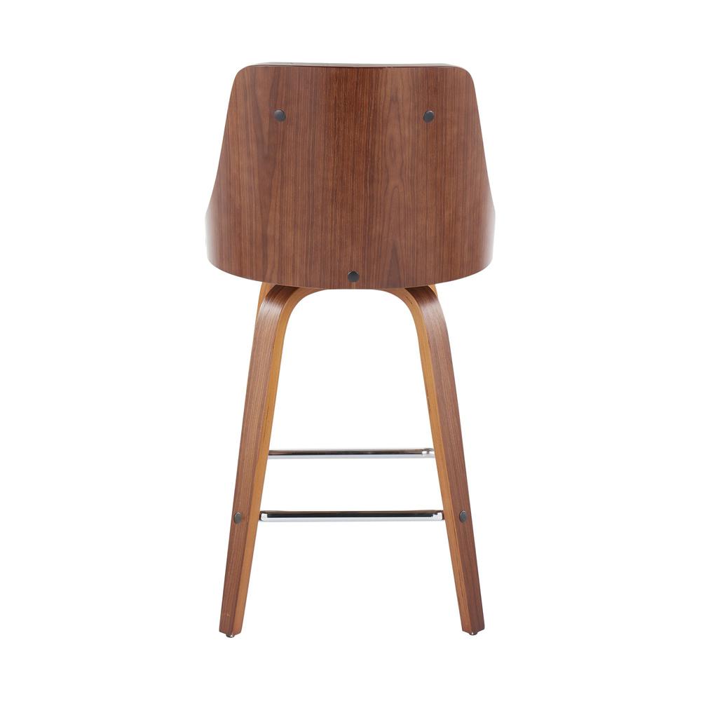 Grey Gianna Fixed-Height Counter Stool - Set of 2. Picture 5