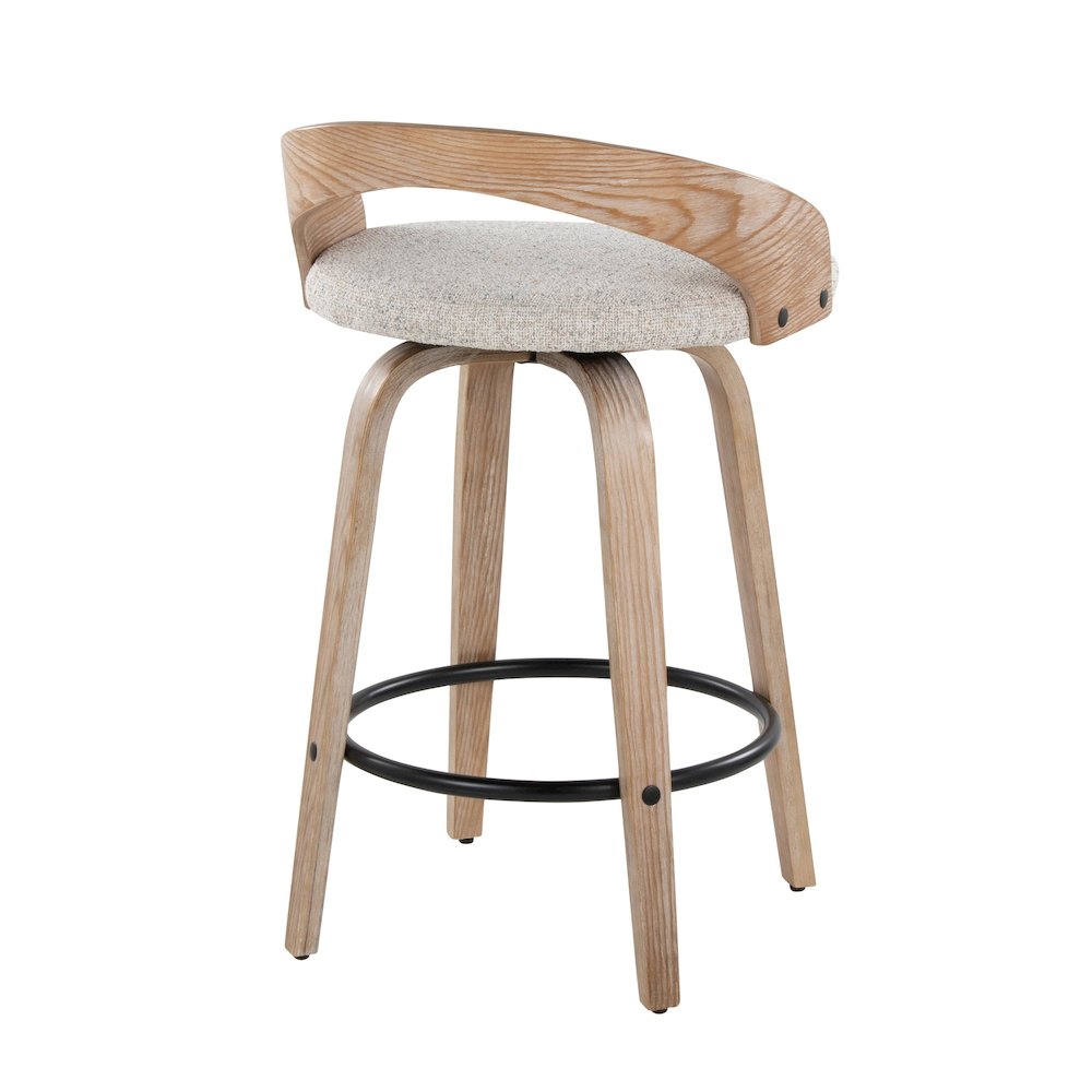 Grotto 26" Fixed-Height Counter Stool - Set of 2. Picture 4