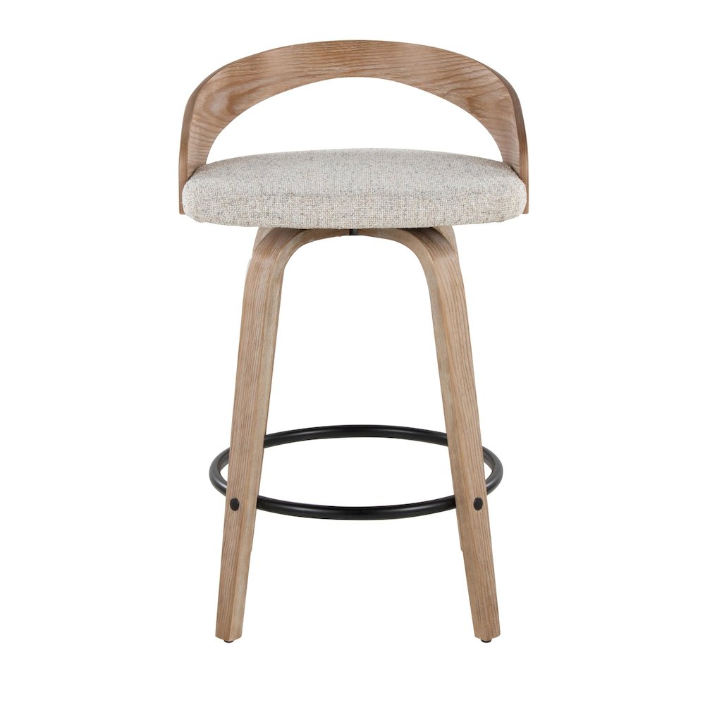 Grotto 26" Fixed-Height Counter Stool - Set of 2. Picture 6