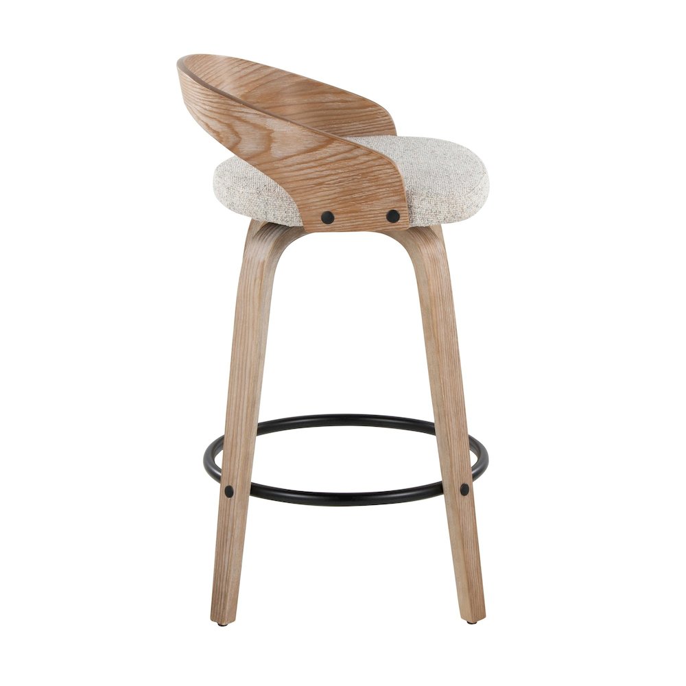 Grotto 26" Fixed-Height Counter Stool - Set of 2. Picture 3