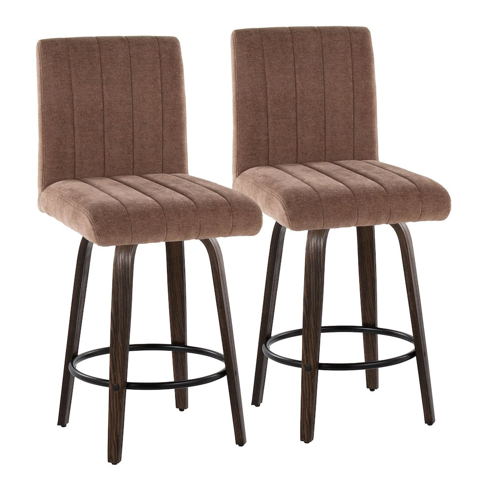 Hank 26" Fixed-Height Counter Stool - Set of 2. Picture 1