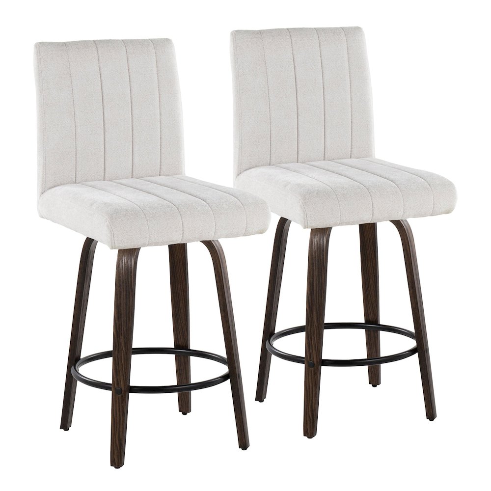 Hank 26" Fixed-Height Counter Stool - Set of 2. Picture 1