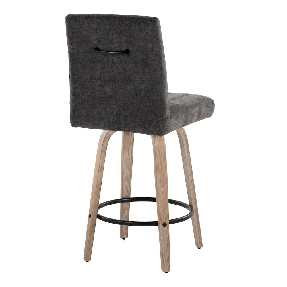 Hank 26" Fixed-Height Counter Stool - Set of 2. Picture 4