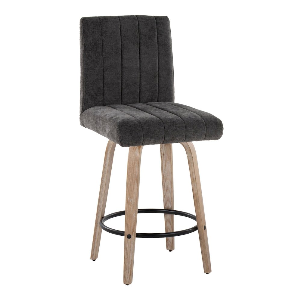 Hank 26" Fixed-Height Counter Stool - Set of 2. Picture 2