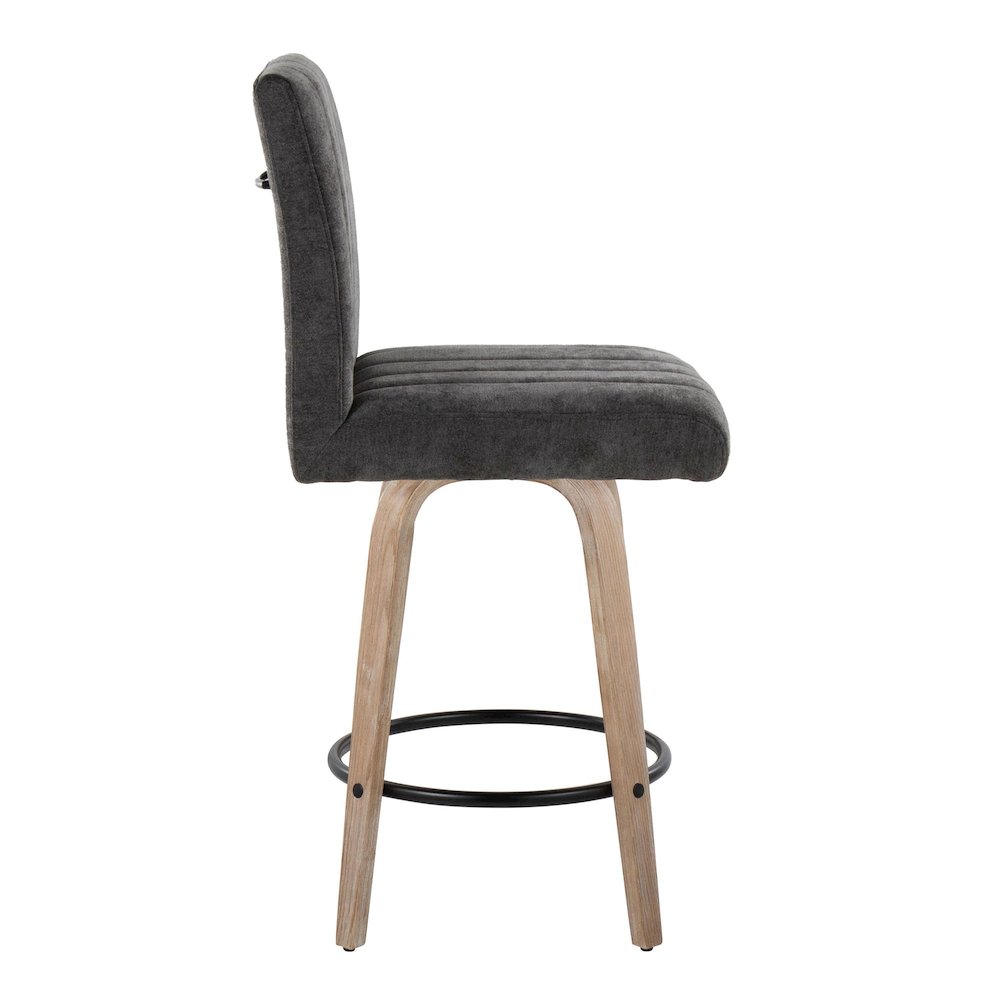 Hank 26" Fixed-Height Counter Stool - Set of 2. Picture 3