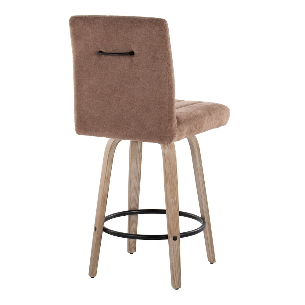 Hank 26" Fixed-Height Counter Stool - Set of 2. Picture 4