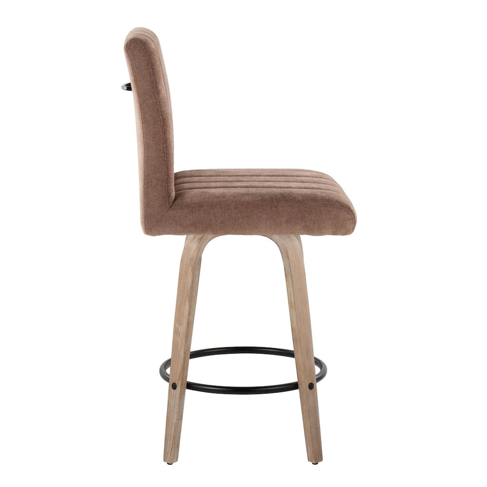 Hank 26" Fixed-Height Counter Stool - Set of 2. Picture 3