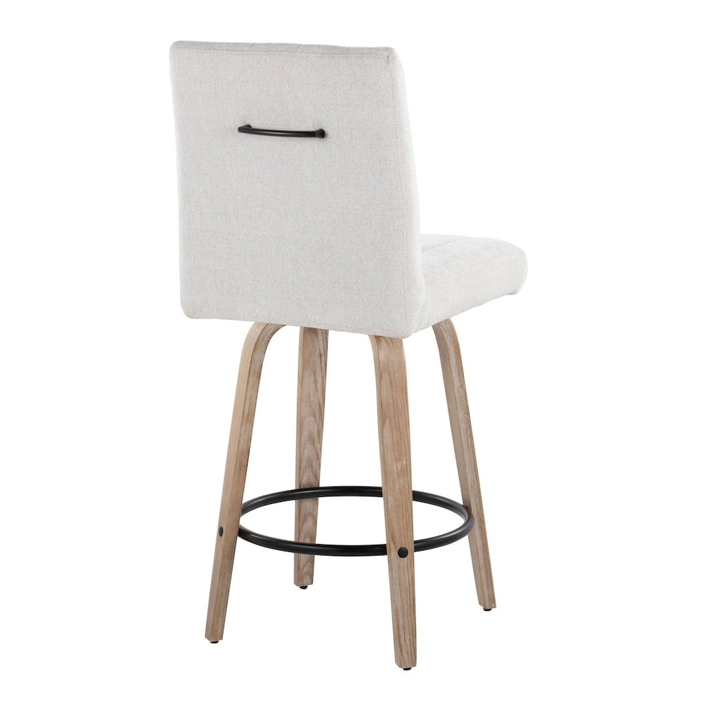 Hank 26" Fixed-Height Counter Stool - Set of 2. Picture 4