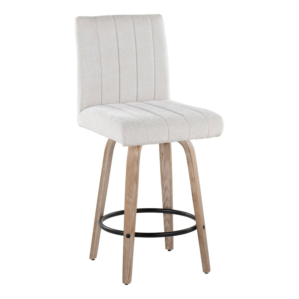 Hank 26" Fixed-Height Counter Stool - Set of 2. Picture 2
