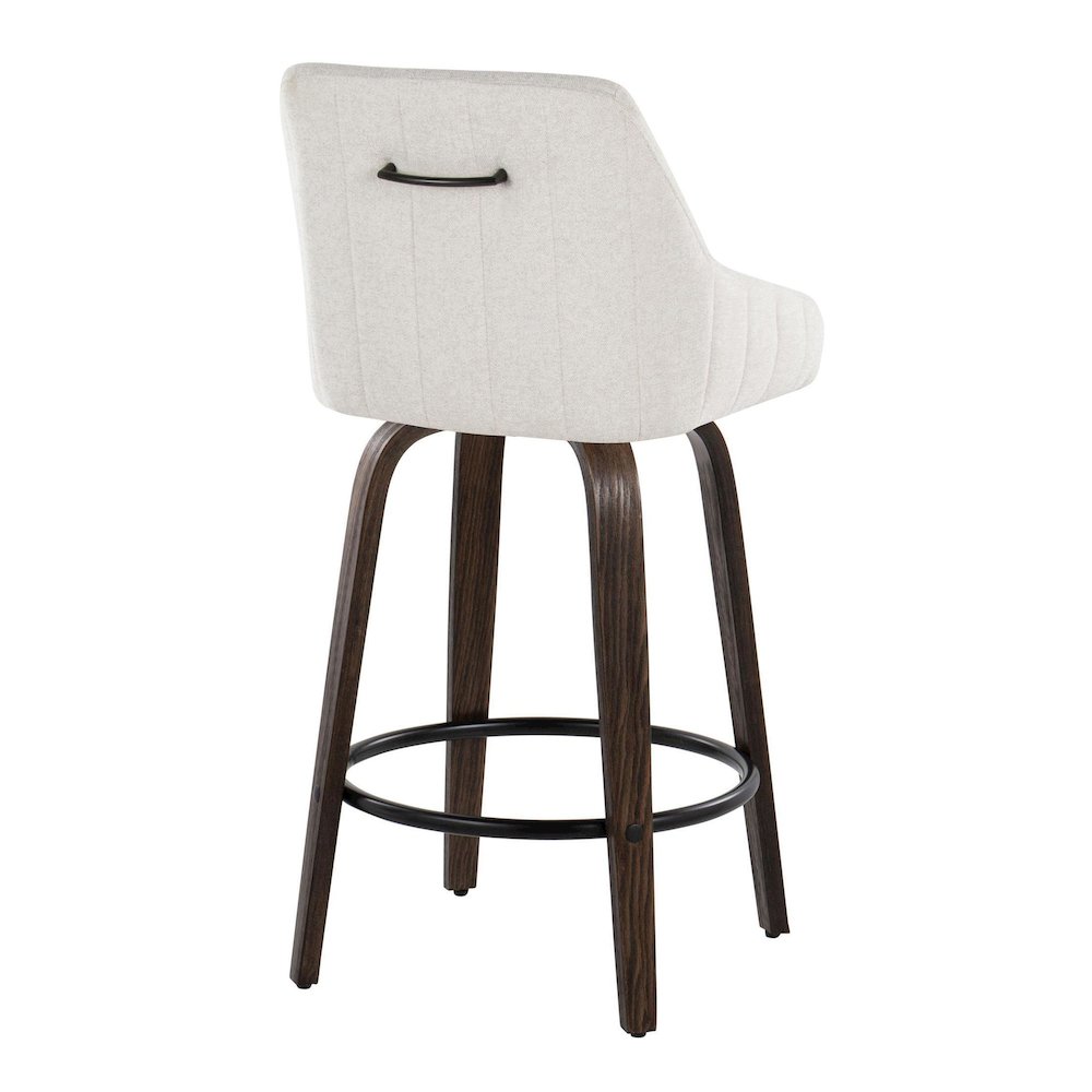 Hannah 26" Fixed-Height Counter Stool - Set of 2. Picture 4