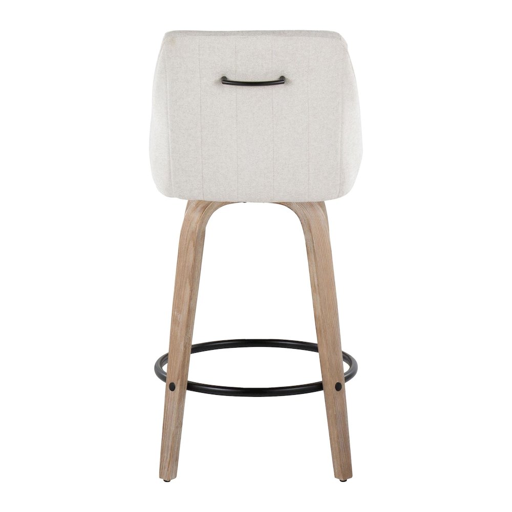 Hannah 26" Fixed-Height Counter Stool - Set of 2. Picture 5