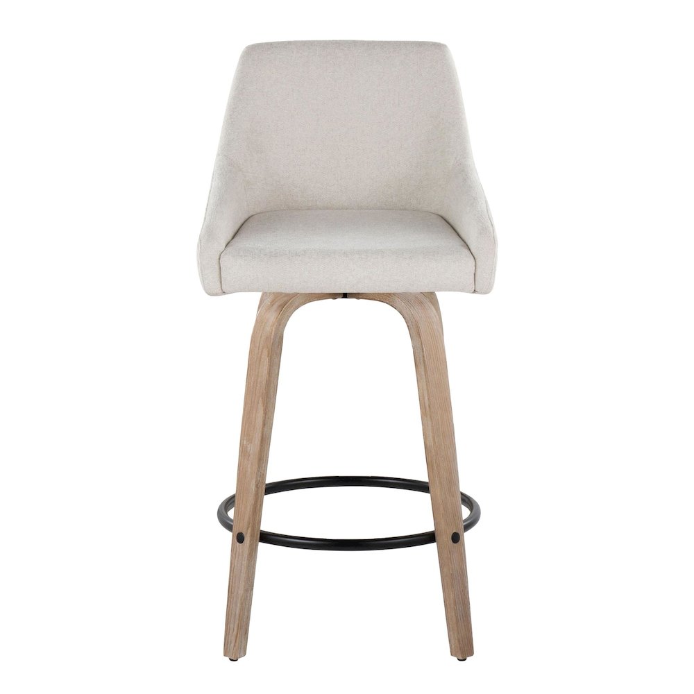 Hannah 26" Fixed-Height Counter Stool - Set of 2. Picture 6