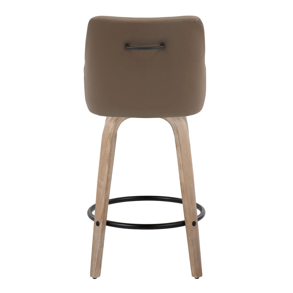 Hannah 26" Fixed-Height Counter Stool - Set of  2. Picture 4