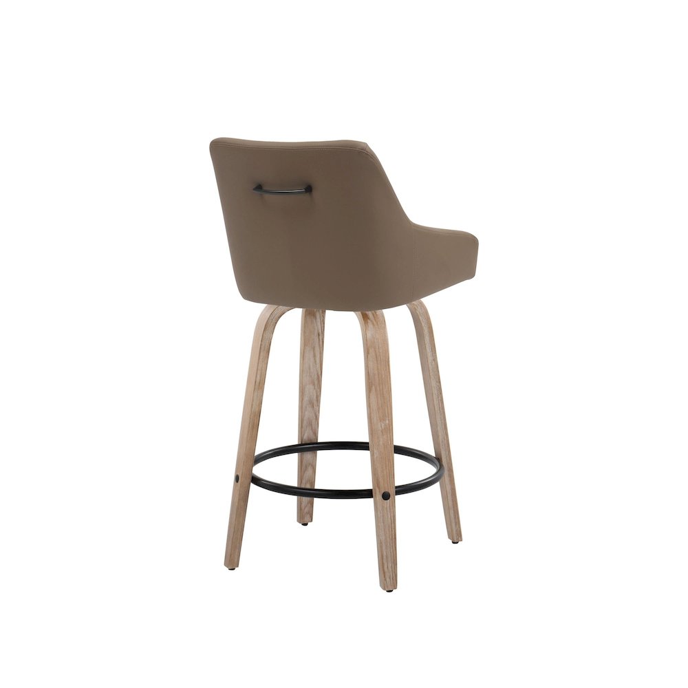 Hannah 26" Fixed-Height Counter Stool - Set of  2. Picture 6