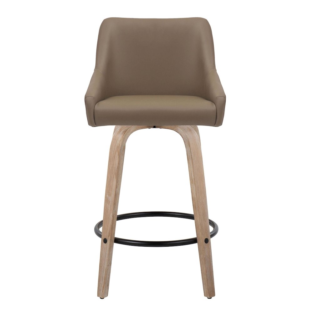 Hannah 26" Fixed-Height Counter Stool - Set of  2. Picture 5