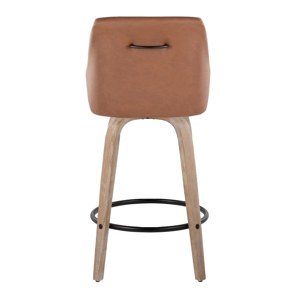 Hannah 26" Fixed-Height Counter Stool - Set of 2. Picture 5