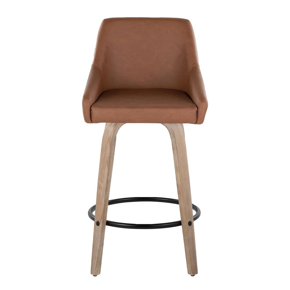 Hannah 26" Fixed-Height Counter Stool - Set of 2. Picture 6