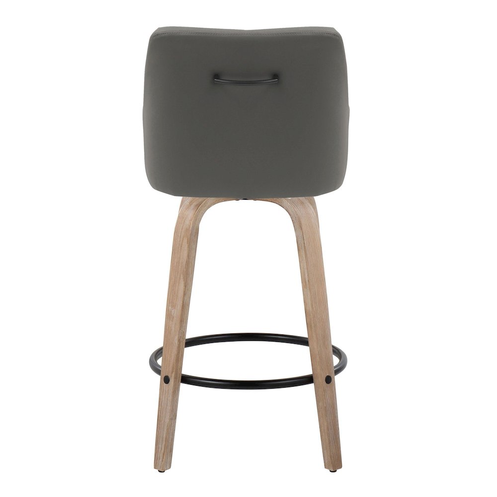 Hannah 26" Fixed-Height Counter Stool - Set of  2. Picture 4