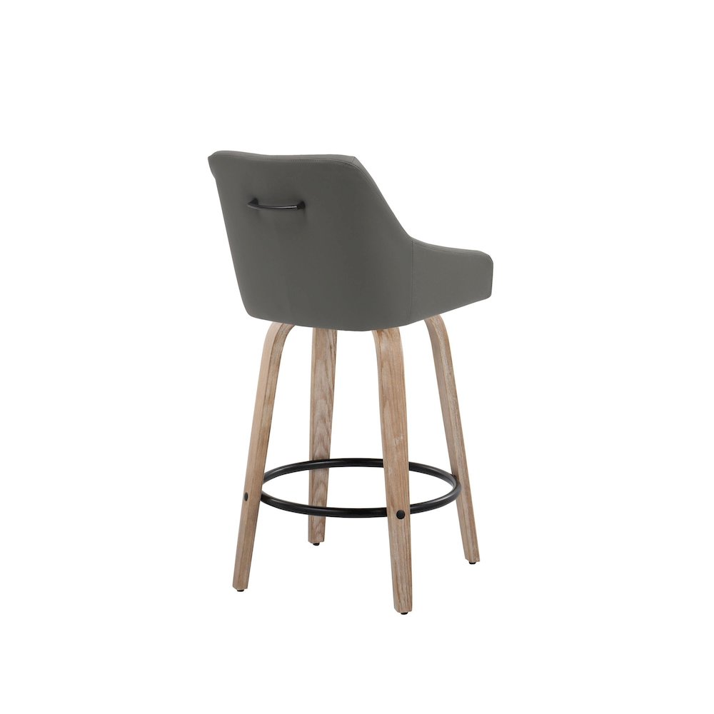 Hannah 26" Fixed-Height Counter Stool - Set of  2. Picture 6