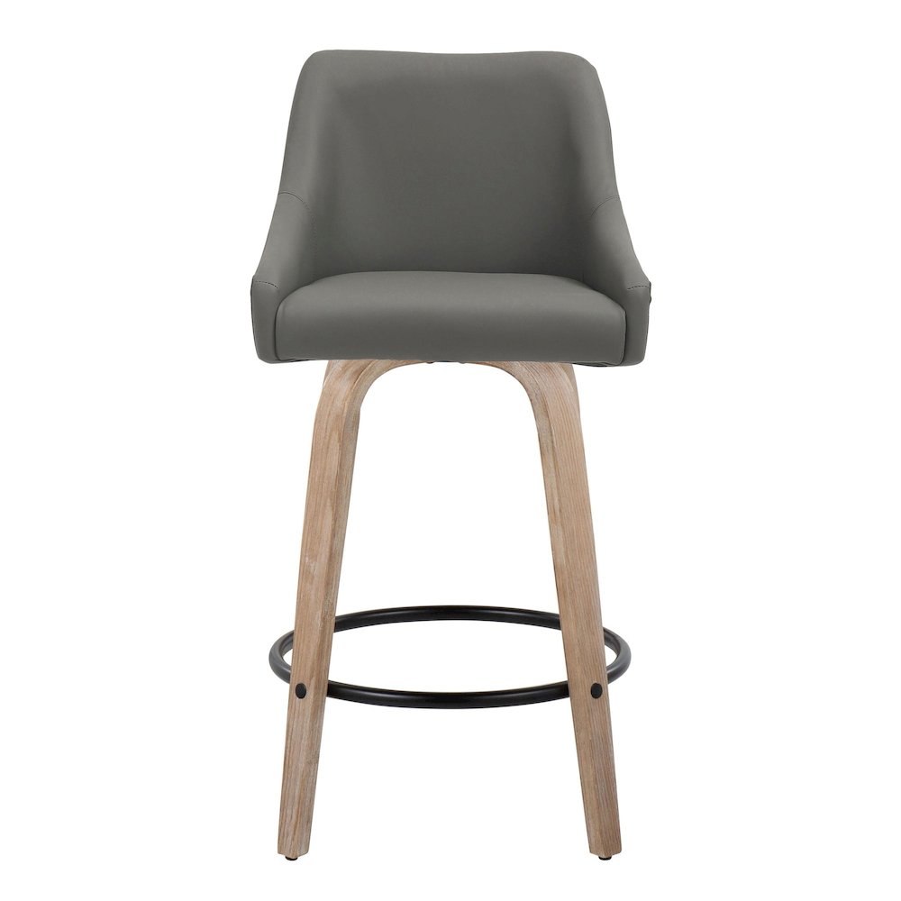 Hannah 26" Fixed-Height Counter Stool - Set of  2. Picture 5