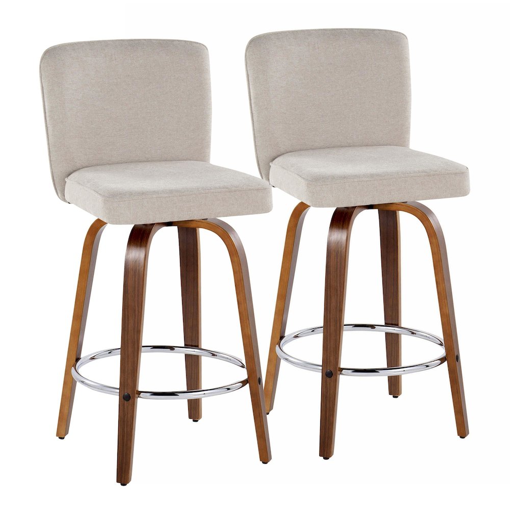 Henry 26" Fixed-Height Counter Stool - Set of 2. Picture 1